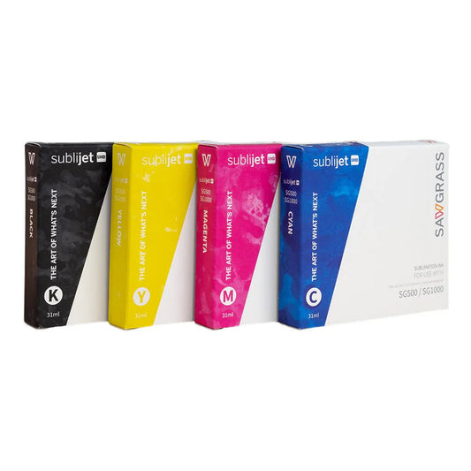 Sublijet-Uhd SG500/SG1000 Individual Sublimation Ink Cartridges - 31Ml Standard Size