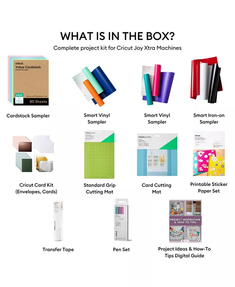 Joy Xtra Ultimate All-In-One Vinyl Rolls, Materials and Accessories Bundle