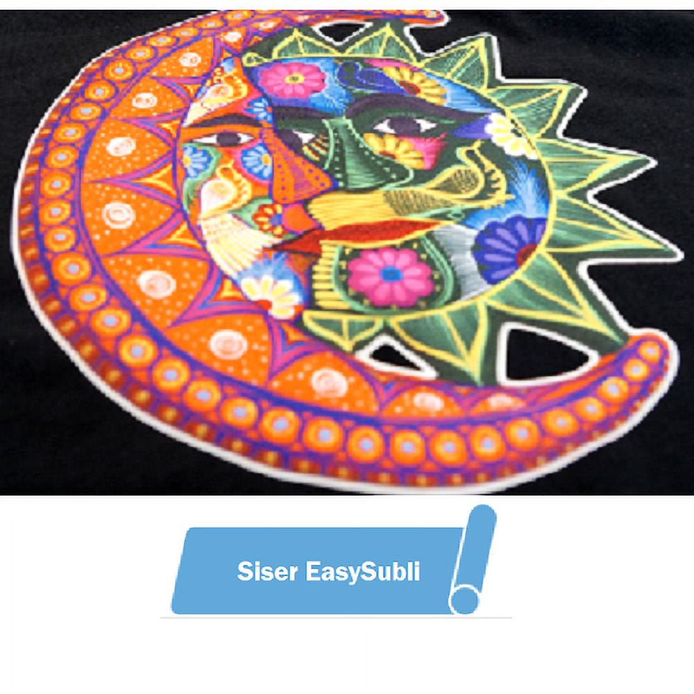 Easysubli HTV - Printable Sublimation Heat Transfer Vinyl - 10 Sheets of Easysubli (8.4"X11") and 10 Sheets of Easysubli Mask (8"X10")