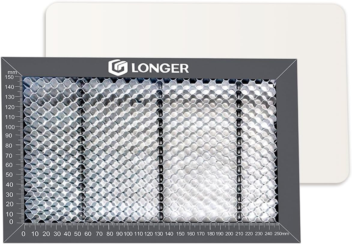 Longer Honeycomb Laser Bed,11.8" X 7.8" Honeycomb Working Table with Aluminum Panel for Most Engraver Cutting Machine,Engraver Machine Accessories for Smooth Cut