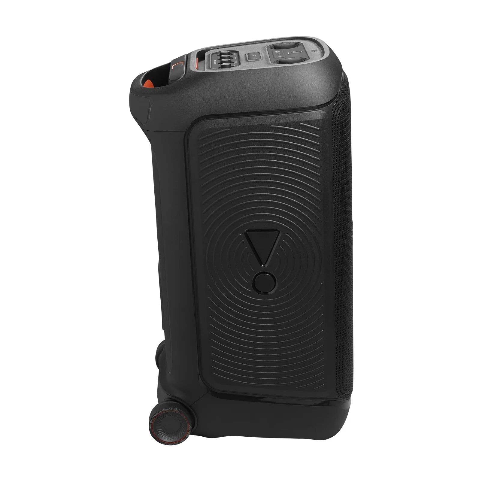 Partybox Stage 320 - Portable Party Speaker with Wheels - Black