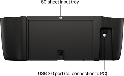 HP Deskjet 2955 Wireless All-In-One Color Inkjet Printer, Scanner, Copier, Best-For-Home, 3 Month Trial of Instant Ink Included, Ai-Capable (A24HJA)