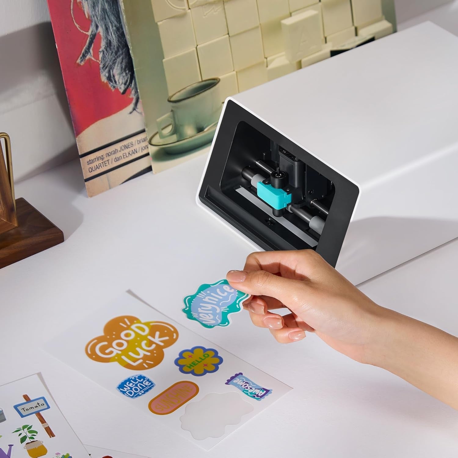 Liene Pixcut S1 Knife Blade and Drive Housing, Cutting Blade with Cut Housing, for Personalized Crafts, Compatible with Liene Pixcut S1 Photo Sticker Printer & Cutting Machine
