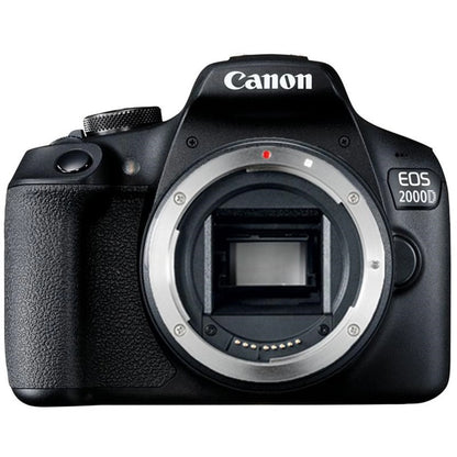 Canon EOS 2000D / Rebel T7 DSLR Camera with 18-55Mm Lens (International Model) Bundle with Filter, Bag & SDXC Memory Card