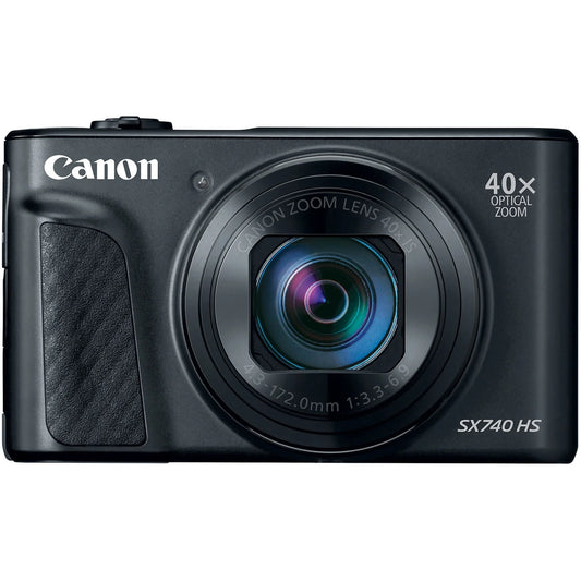 Canon SX740BK Powershot SX740 HS Digital Camera - Black
