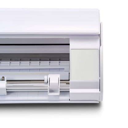 Silhouette White Cameo 5 Alpha W/ Advanced Blade Pack, 38 Oracal Sheets, HTV