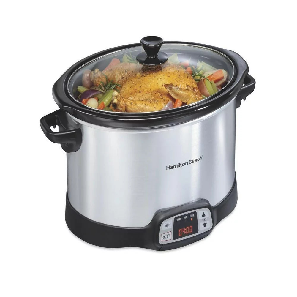 8 Quart Programmable Slow Cooker Model 33480