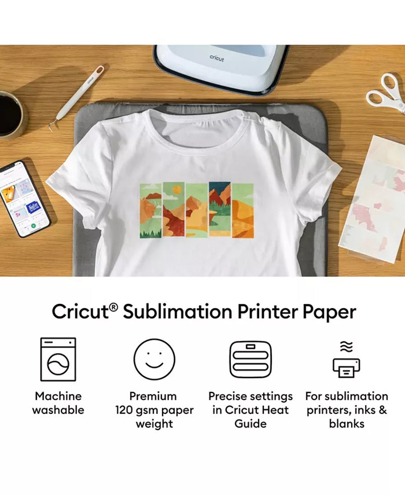 Sublimation Printer Paper - 8.5 in X 11 In, 100 Count