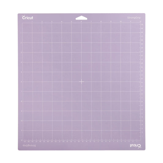 Cricut Stronggrip Adhesive Cutting Machine Mat, 12 in X 12 In, Lilac