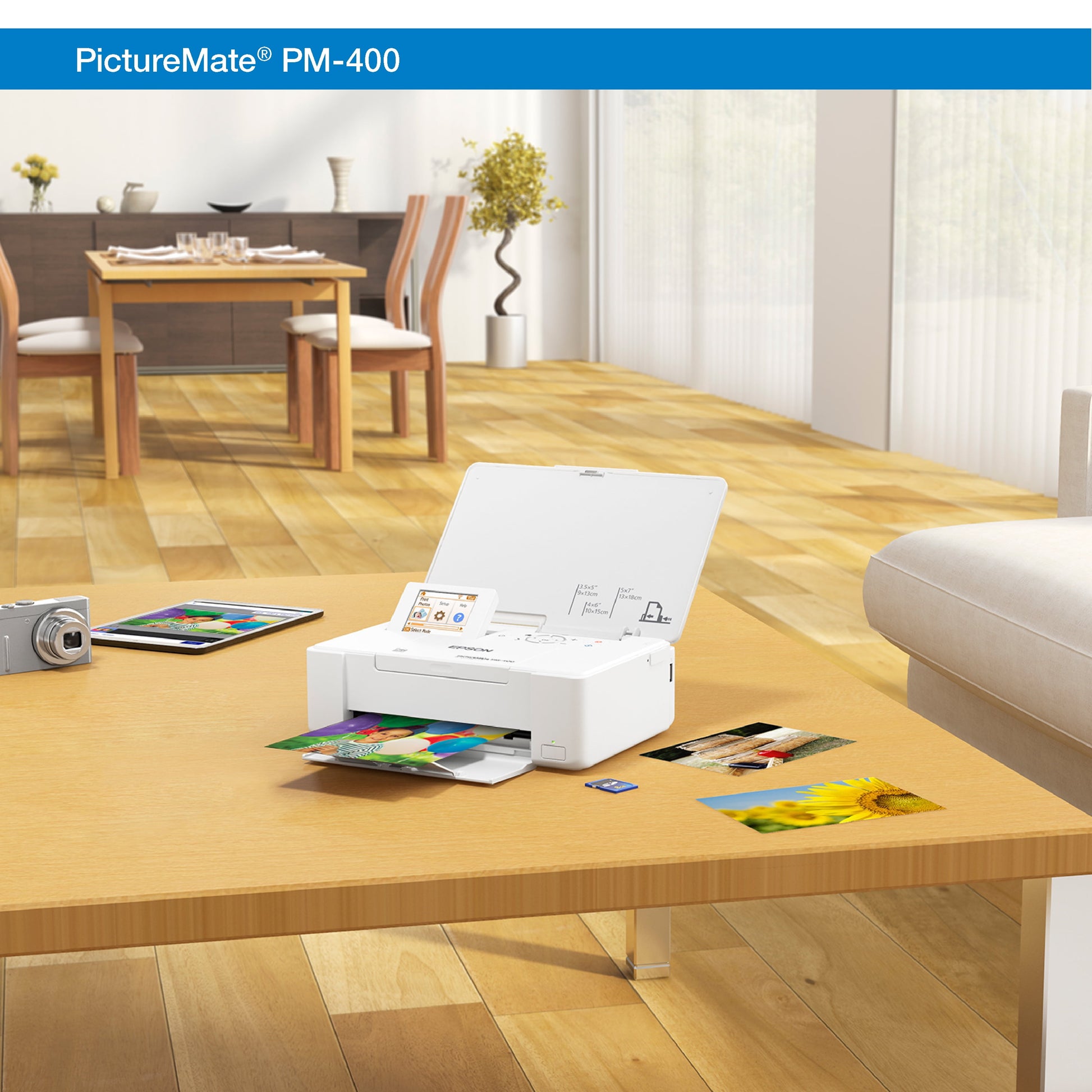 Epson Picturemate PM-400 Compact Photo Printer