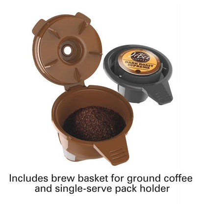 49976 Flexbrew 2-Way Coffee Maker, Plastic, Black