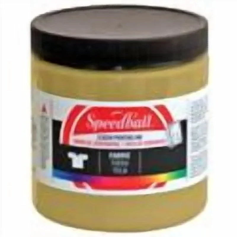Opaque Fabric Screen Printing Ink, 8 Oz., Gold
