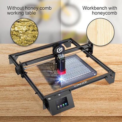Longer Honeycomb Laser Bed,11.8" X 7.8" Honeycomb Working Table with Aluminum Panel for Most Engraver Cutting Machine,Engraver Machine Accessories for Smooth Cut
