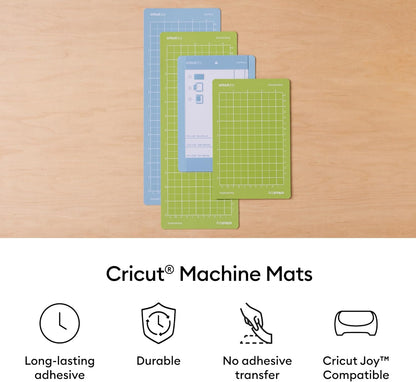 Cricut Standardgrip Cutting Mat Pack (5 Count, 4.5In X 12In) - for Joy Machine