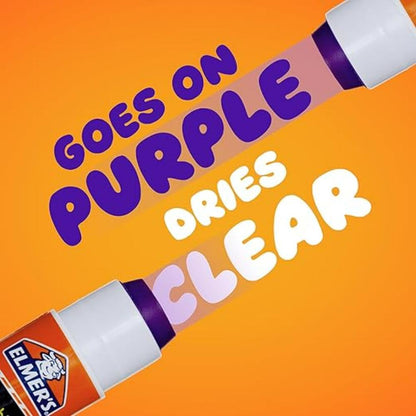 Elmer'S Disappearing Purple School Glue Sticks, Washable, 7 Grams, 30 Count - Posters, Back to School, Bulk Pack for Classrooms, #1 Teacher Brand