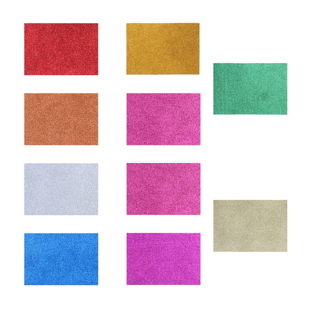 Glitter Paper Cardstock Rainbow Craft Scrapbook Printable Stock Gift Wrapping Sparkle