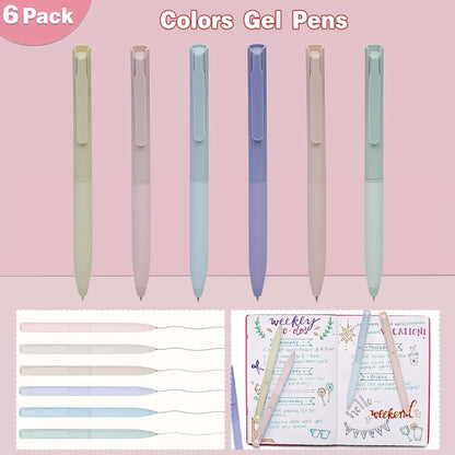 52 PCS Aesthetic School Supplies with Highlighters, Mechanical Pencils, Color Ink Gel Pens, Pencil Case, Bible Study Supplies, Pens Pencils and Highlighters Set, Stationary Set for Student