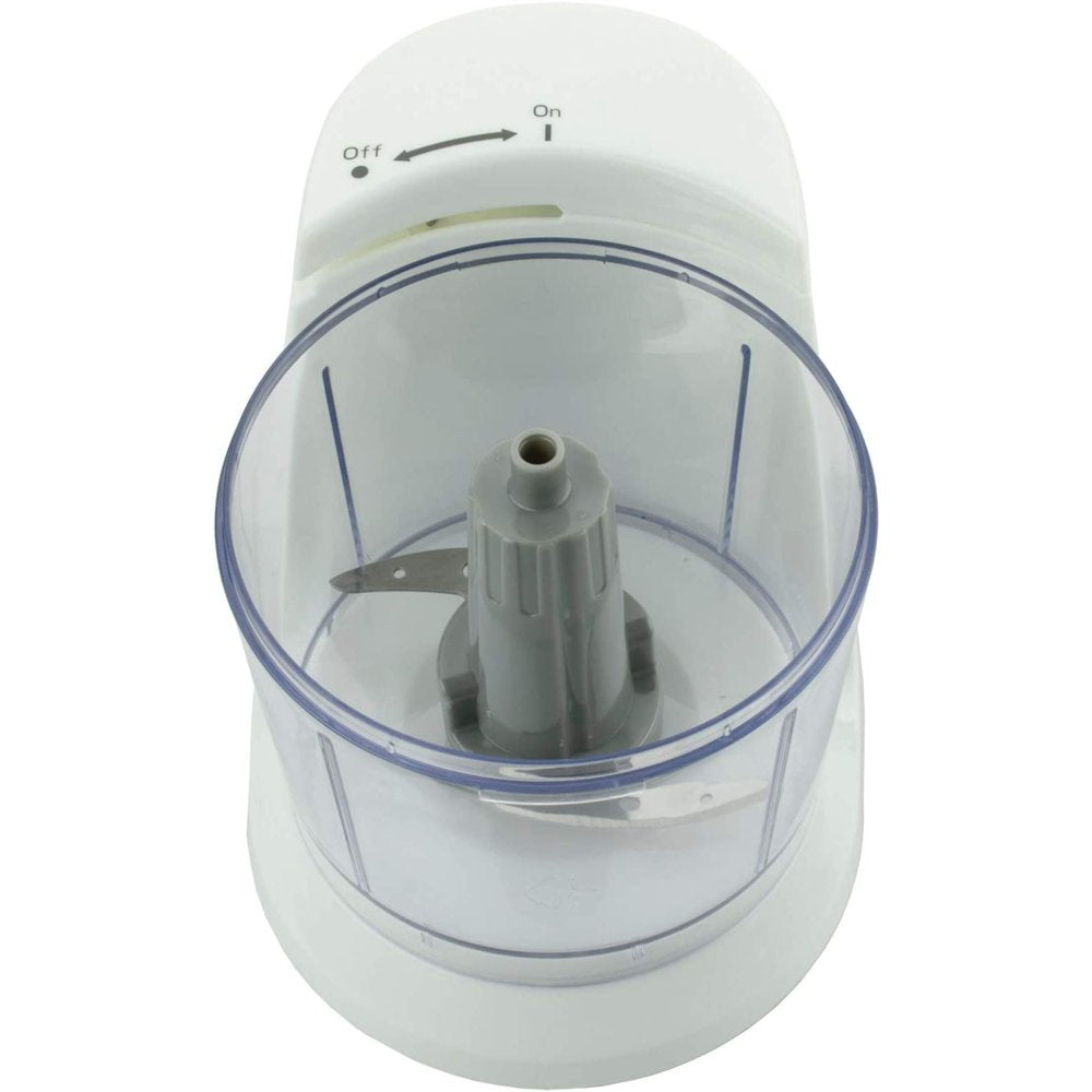 100-Watt 1.5 Cup Mini Food Chopper - White