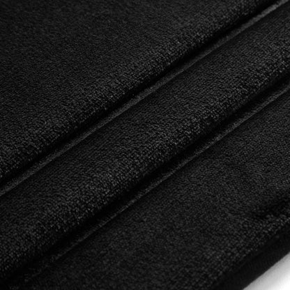 2 Piece Black Memory Foam Bath Rug Set, Available in Multiple Colors