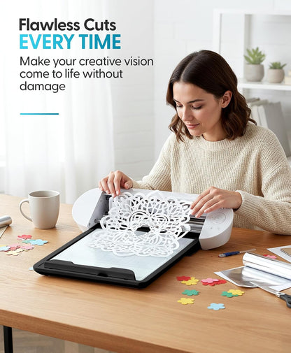 Silhouette Electrostatic Cutting Mat for Use with Cameo 5 and Cameo 5 plus Models - 12 X 12 (Matte Black)