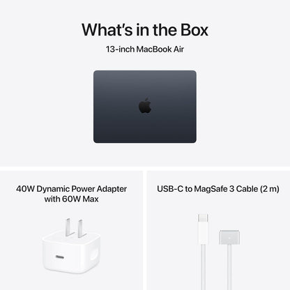 Apple 2026 Macbook Air 13-Inch Laptop with M5 Chip: Built for AI, 13.6-Inch Liquid Retina Display, 16GB Unified Memory, 1TB SSD, 12MP Center Stage Camera, Touch ID, Wi-Fi 7; Midnight