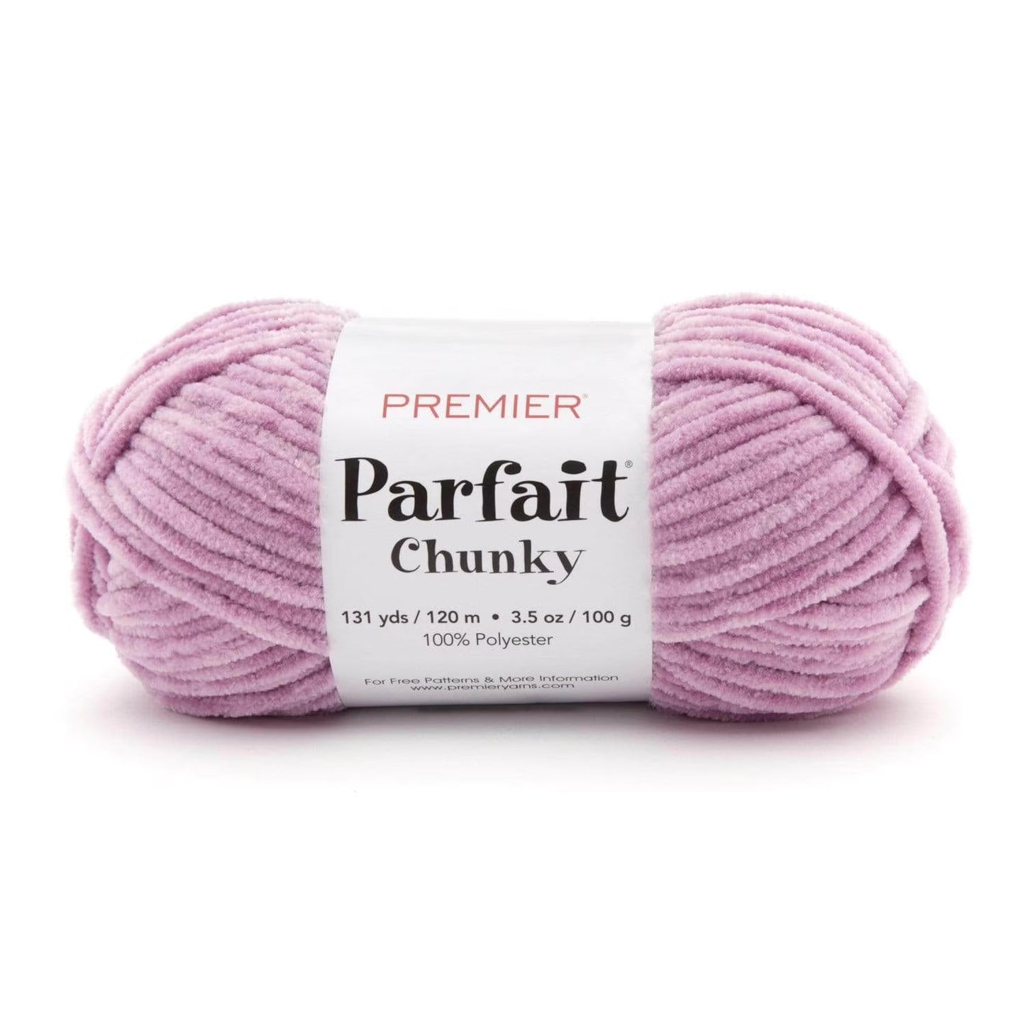 Premier Yarns Parfait® #6 Super Chunky Chenille Yarn, Teddy Bear, 3.5Oz 131Yds