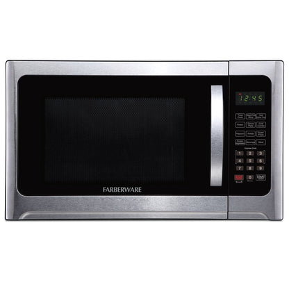 FM12SSG Professional 1.2 Cu.Ft. Microwave and Grill Oven, 1100 Watt, Stainless Steel