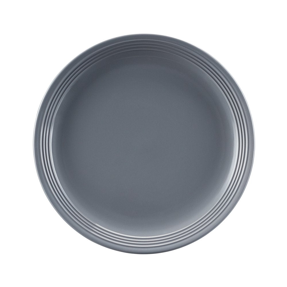 Chiara 16-Piece Stoneware Gray Dinnerware Set