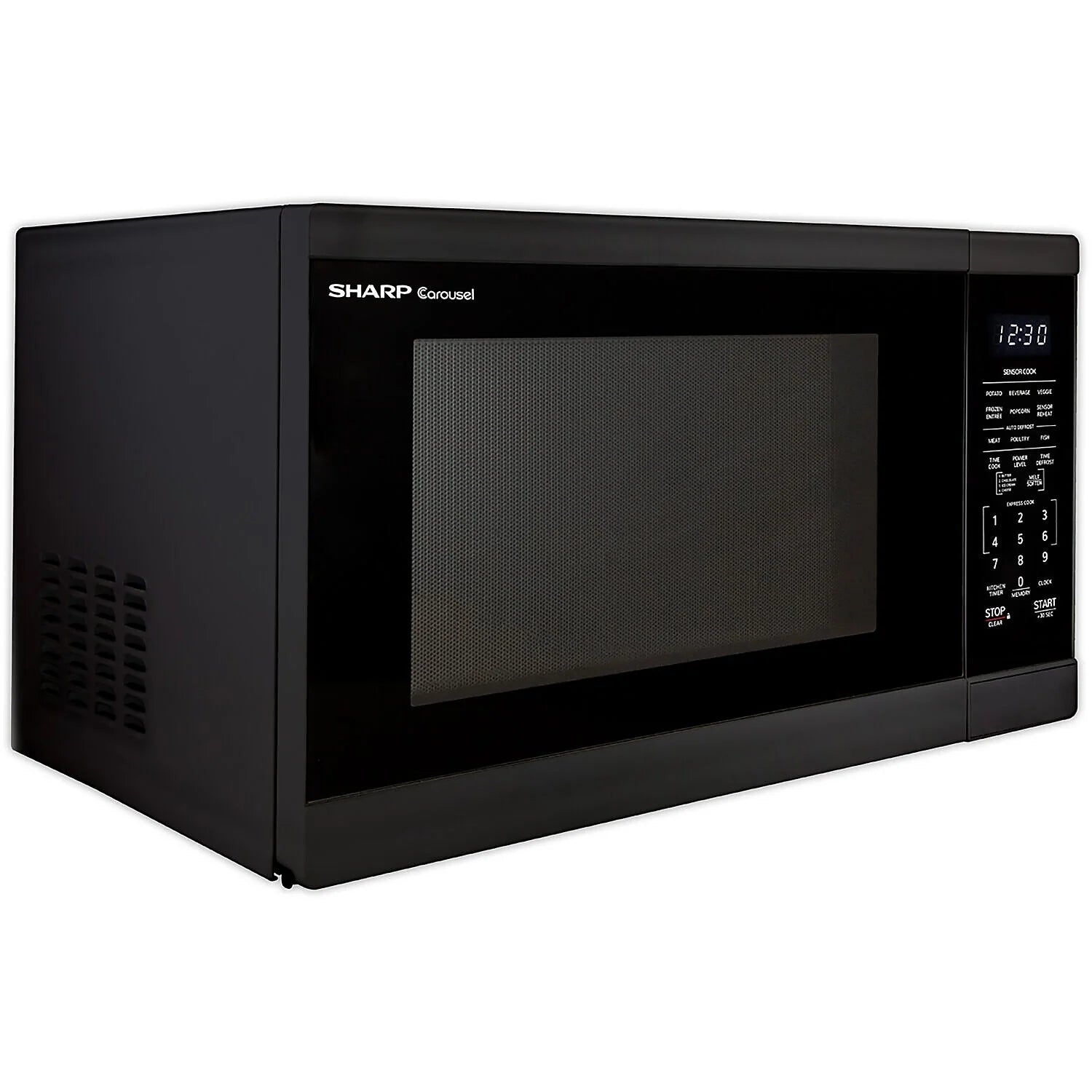 1.4 Cu Ft Countertop Microwave Oven in Black
