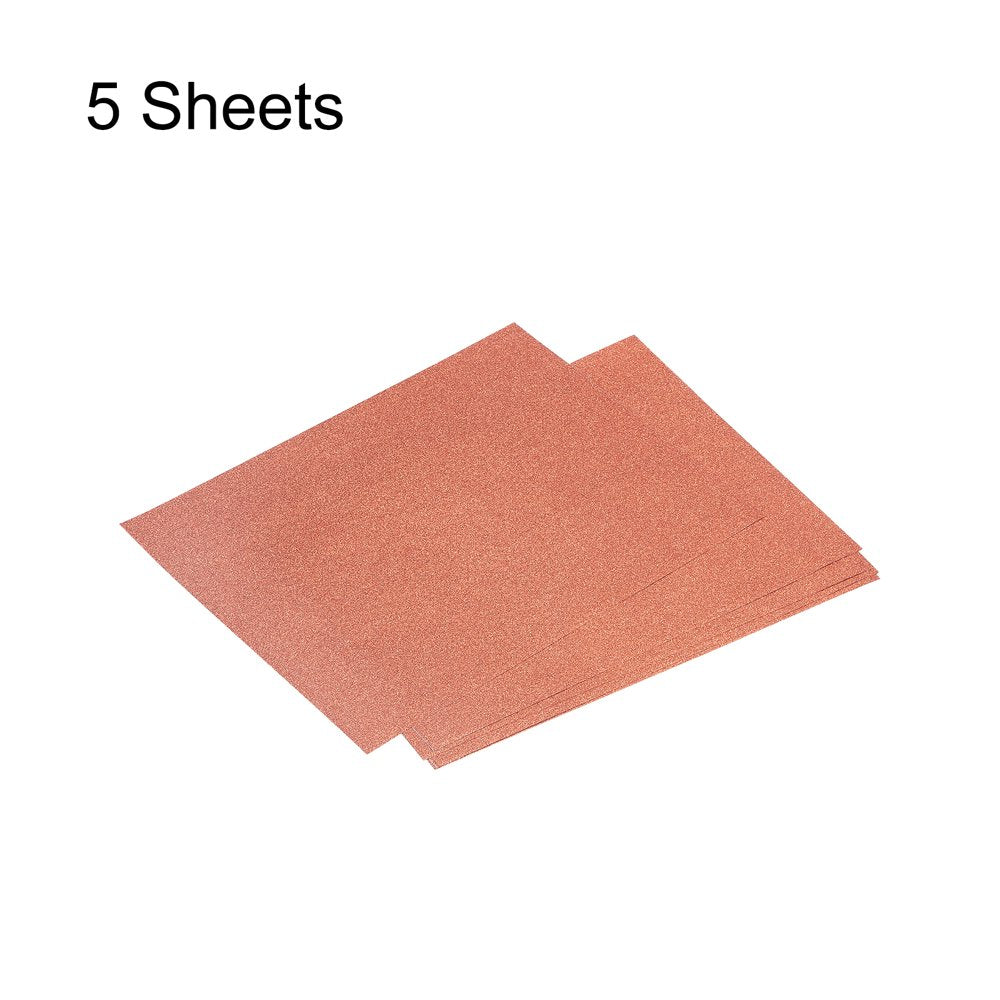 10 Sheets Glitter Cardstock Paper 7.8 Inch X 11.8 Inch, Champagne Gold, 80Gsm