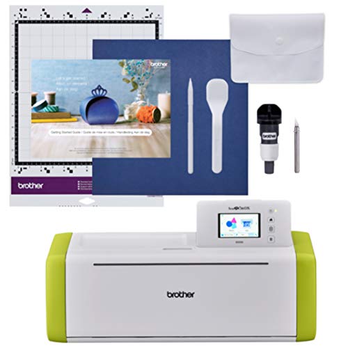 Brother ScanNCut SDX85C Electronic DIY Cutting Machine with Scanner, Make Vinyl Wall Art, Appliques, Homemade Cards and More with 251 Included Patterns