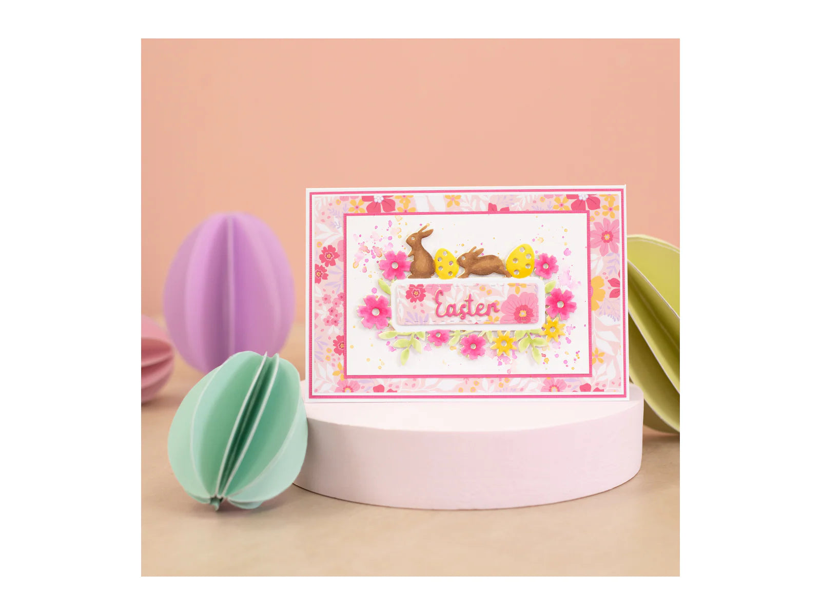 Crafter'S Companion Stamp & Die - Hoppy Easter