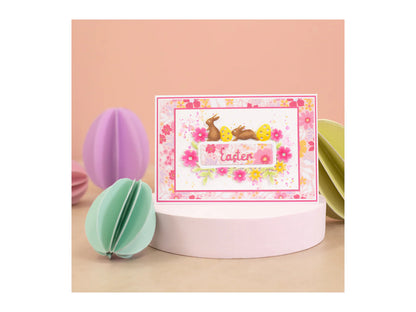 Crafter'S Companion Stamp & Die - Hoppy Easter