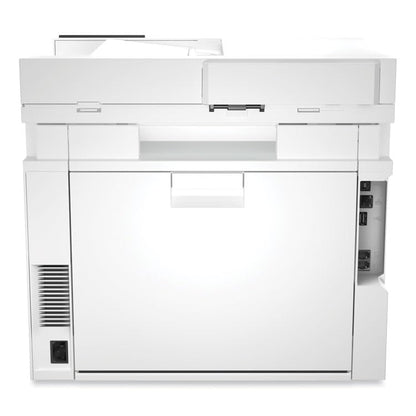 HP Color LaserJet Pro MFP 4301fdn Printer, Print, scan, copy, fax, Fast speeds, Easy setup, Mobile printing, Advanced security, Best-for-small teams, 16.6 x 17.1 x 15.1 in,white