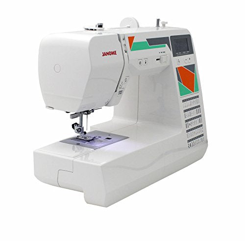 Janome MOD-30 Computerized Sewing Machine with 30 Built-In Stitches, 3 One-Step Buttonholes, Drop Feed and Accessories