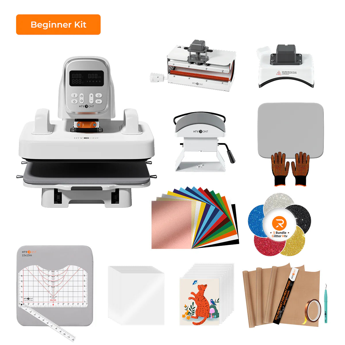 HTVRONT A100 Auto Multi Heat Press
