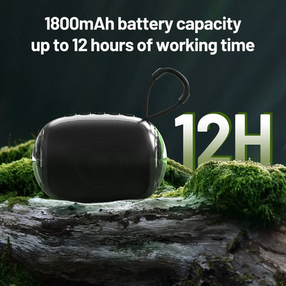 Small Bluetooth Speaker with Light, Mini Wireless Portable Speaker