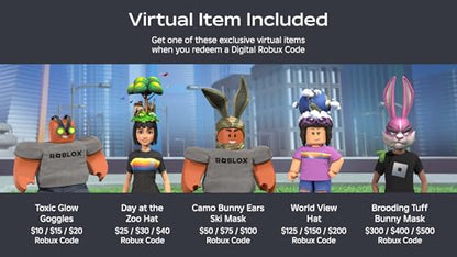 Roblox Digital Gift Card - 5,250 Robux [Includes Exclusive Virtual Item] [Digital Code]