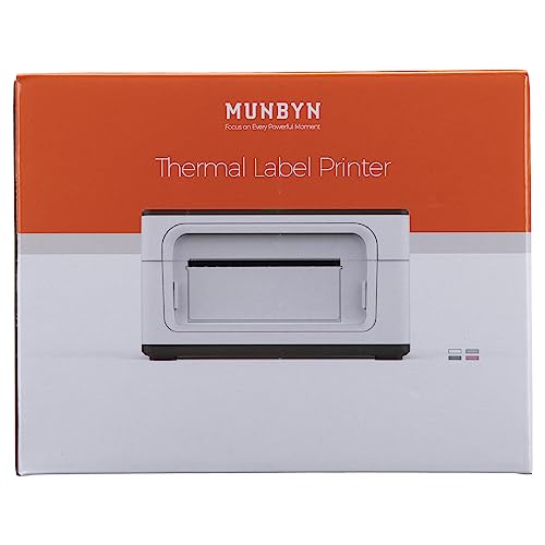 MUNBYN Shipping Label Printer RealWriter 941, 4x6 Label Printer for Shipping Packages, USB Thermal Printer for Home Shipping Small Business, Compatible with macOS, Windows (USB Only)