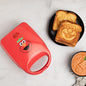 Uncanny Brands Jurassic Park Grilled Cheese Maker- Panini Press and Compact Indoor Grill- Opens 180 Degrees for Burgers