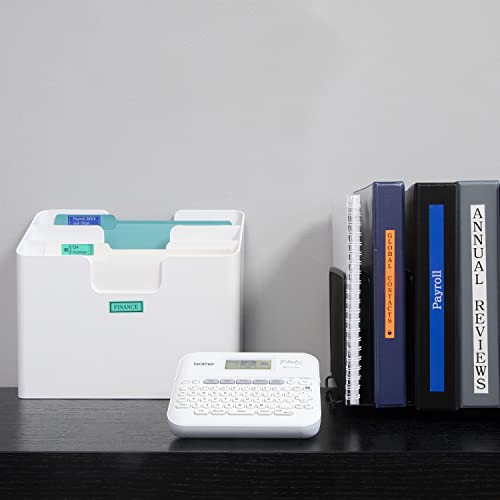 Brother P-Touch PT-D410 Home/Office Advanced Label Maker | Connect via USB to Create and Print on TZe Label Tapes up to ~3/4 inch