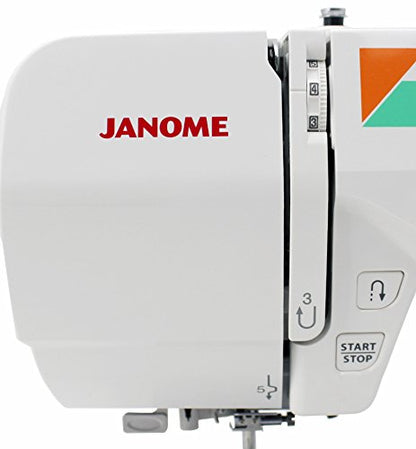 Janome MOD-30 Computerized Sewing Machine with 30 Built-In Stitches, 3 One-Step Buttonholes, Drop Feed and Accessories