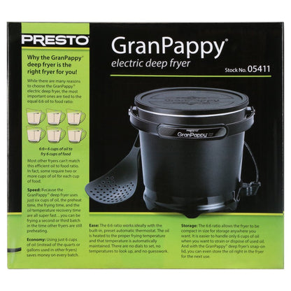 Gran Pappy® Electric Deep Fryer 05411