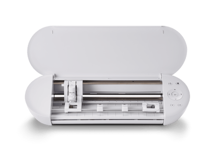 Silhouette Portrait 4 Cutting Machine (White) – 9" Wireless Bluetooth Die-Cut Machine with Autoblade, Cutting Mat, Software & 50 Designs