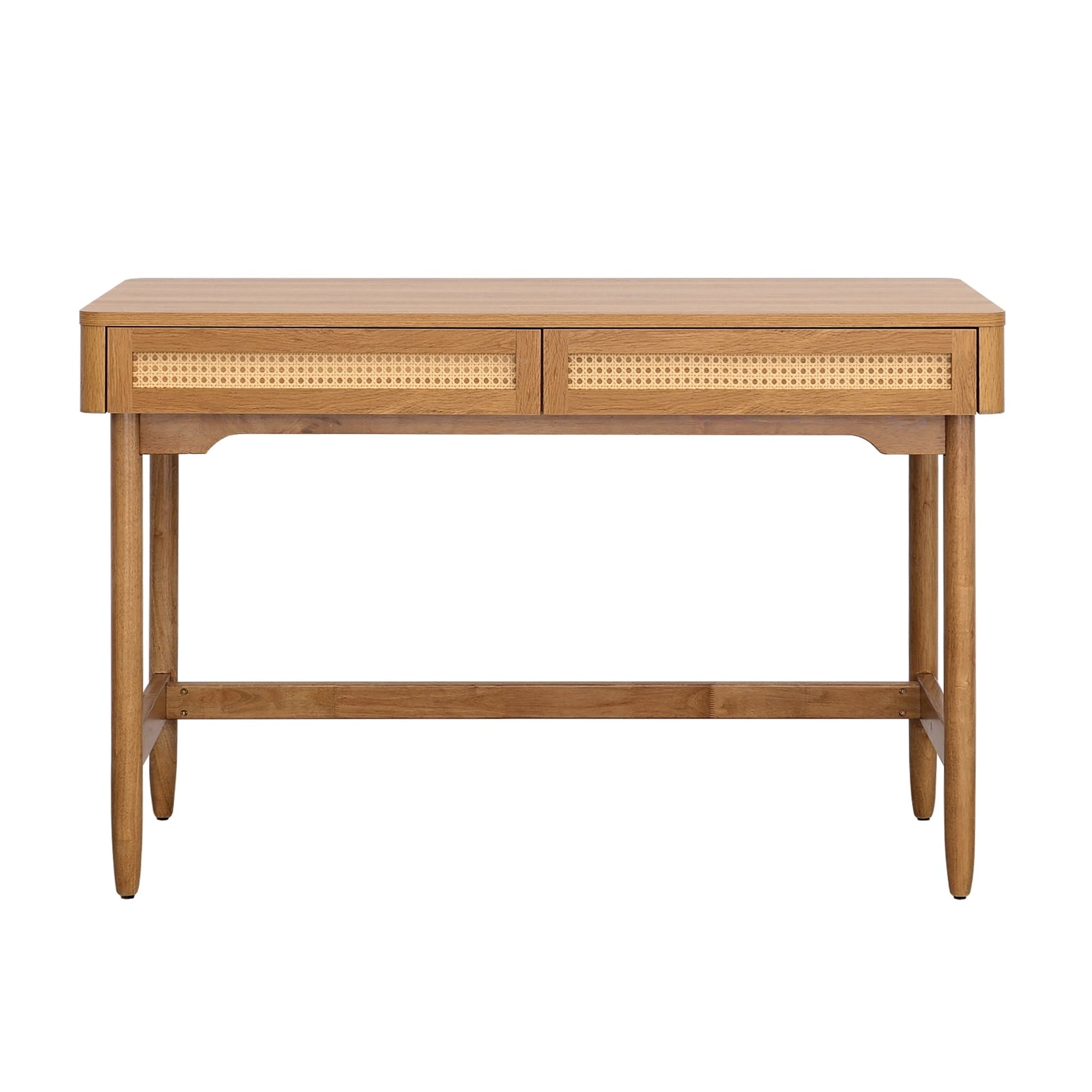 Springwood Caning Desk, Light Honey Finish