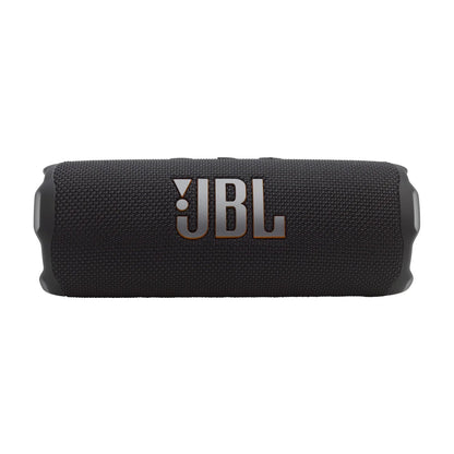 Flip 7 - Portable Waterproof and Drop-Proof Speaker, Bold  Pro Sound with AI Sound Boost, 16Hrs of Playtime, and Pushlock System with Interchangeable Accessories (Black)