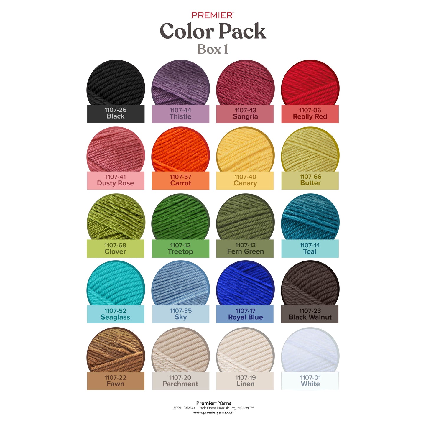 Anti-Pilling Everyday DK Color Pack 2197-01 - Box 1