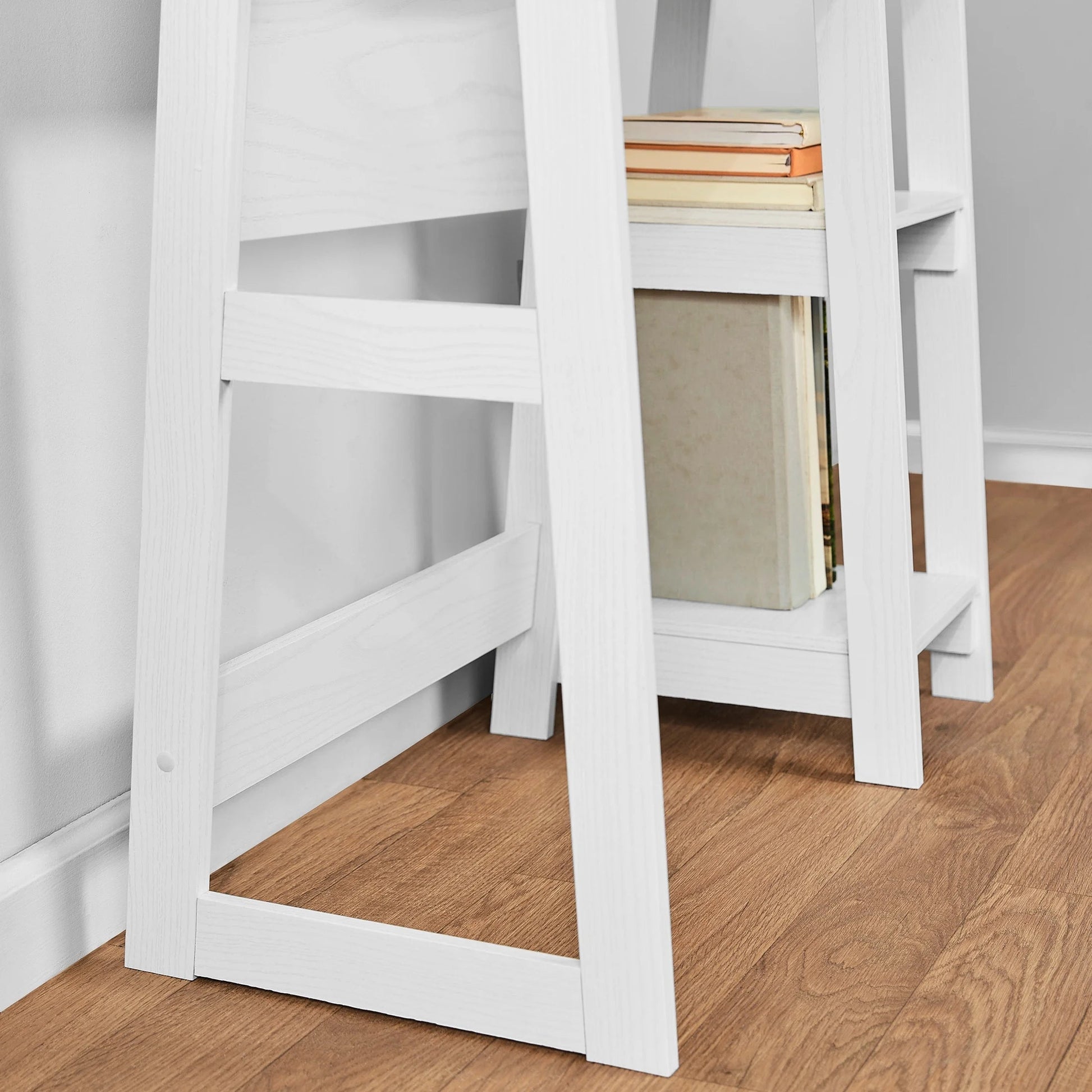 Quick Assembly Desk, White Finish
