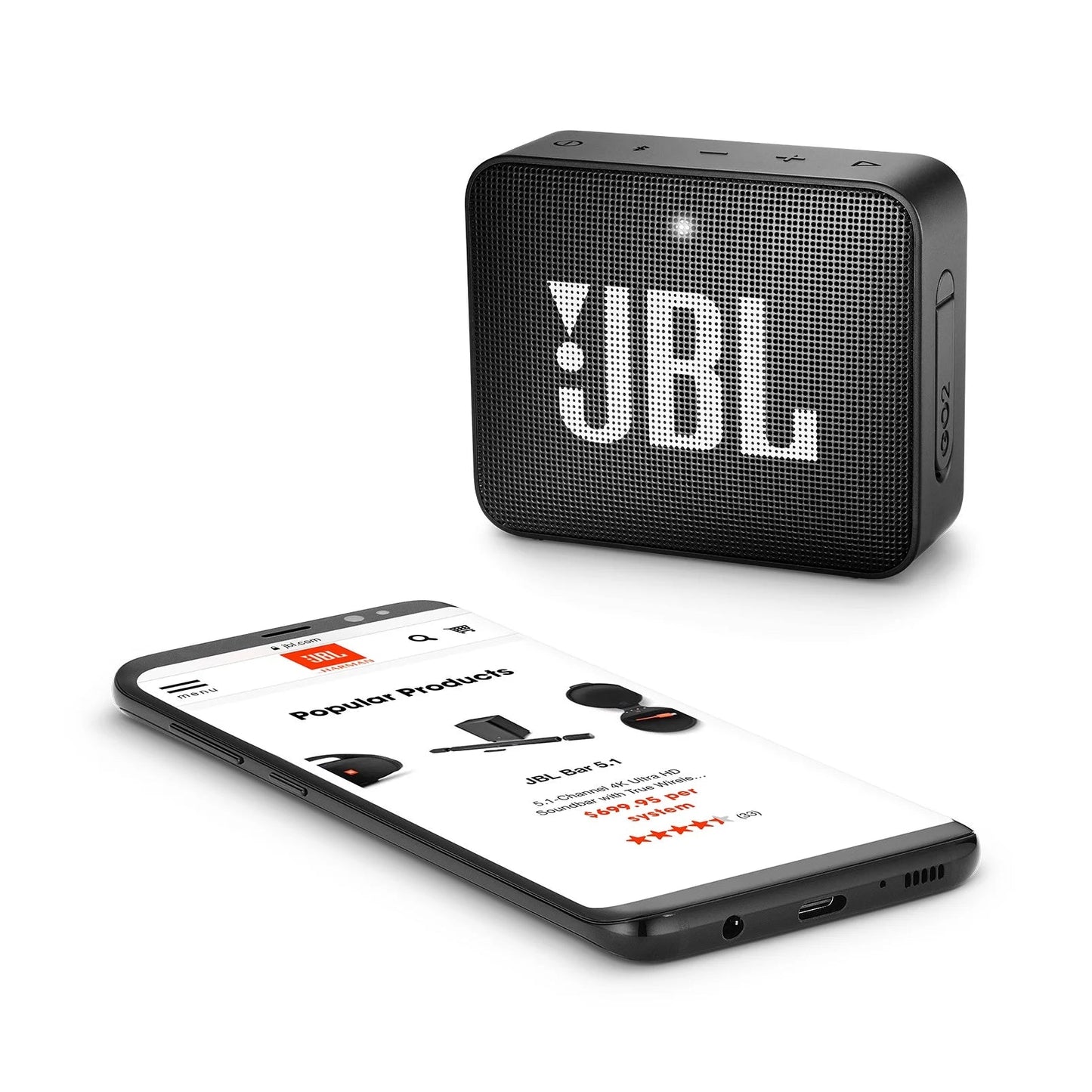 Go 2 - Portable Bluetooth Speaker - Black