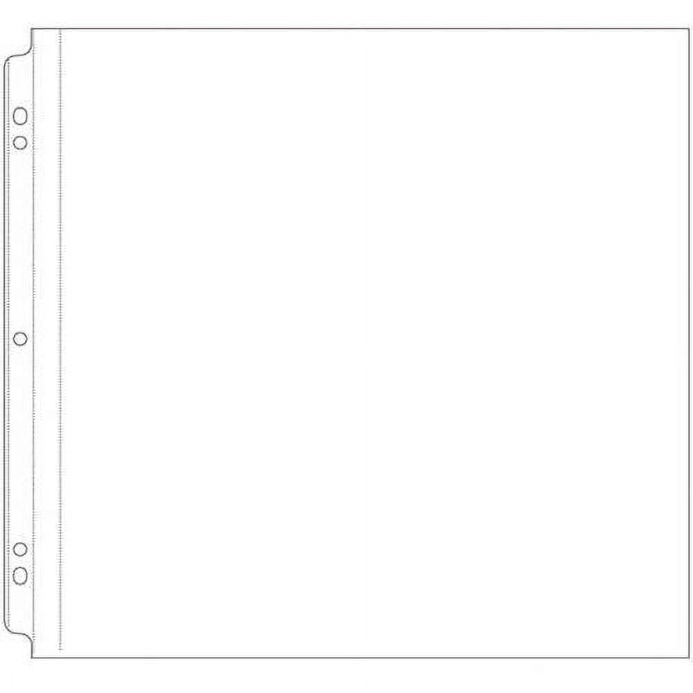 Memory Keepers Clear Post Page Protectors, 12 X 12 Inches, 10 Piece